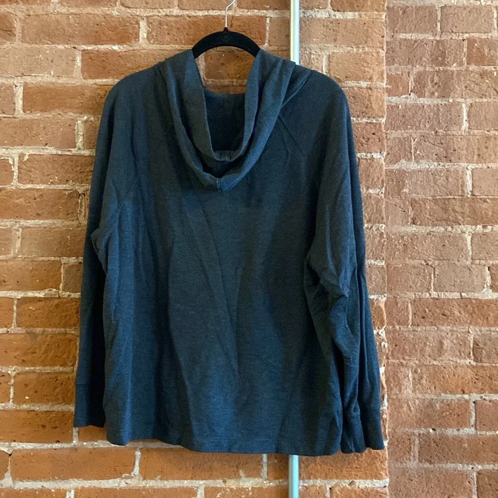 JoyLab Supersoft Lace Up Hoodie - Picture 4 of 7
